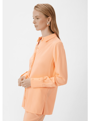 comma Bluse langarm in Orange