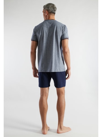 Bugatti Shorty Turin in blau-dunkel-Ringel