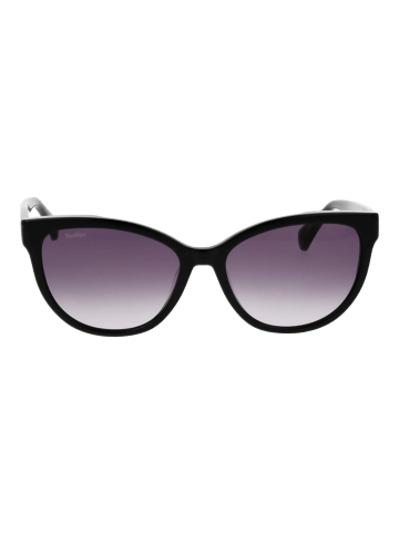 Max Mara Frauen Sonnenbrille Katzenauge Schwarz