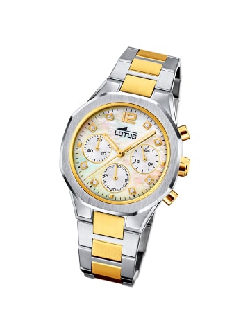 Lotus Chronograph-Armbanduhr Lotus Classic silber mittel (ca. 36,5mm)