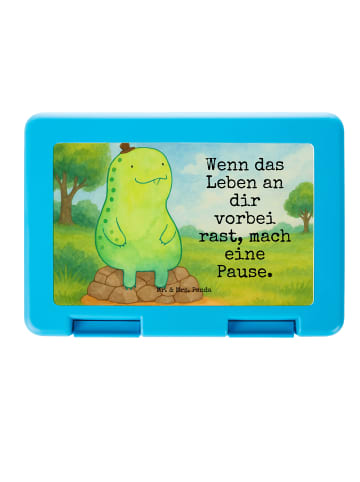 Mr. & Mrs. Panda Bentobox Schildkröte Pause Design mit Spruch in Weiß
