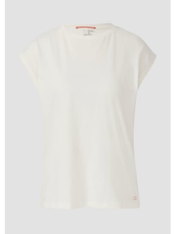 QS T-Shirt in 0200_creme