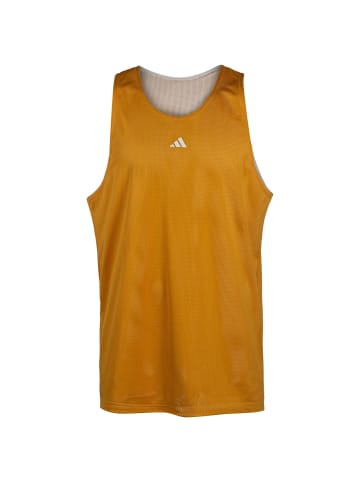 adidas Performance Tanktop Select Warm-Up in gelb / weiß