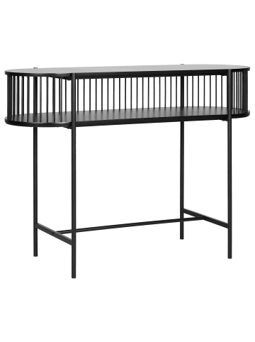 Beliani Konsolentisch BIRSON in Schwarz - (W) 120 x (H) 85 x (L) 44 cm