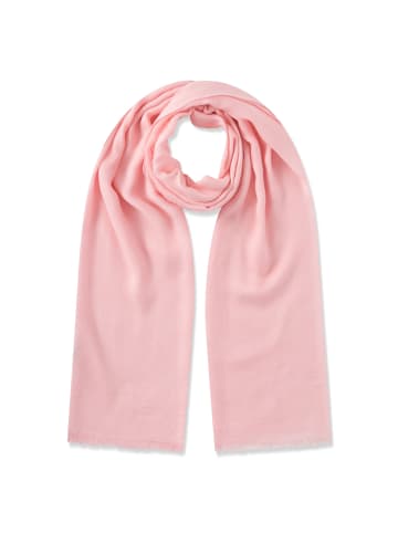 Codello Schal aus fließendem Modal in uni in Rosa