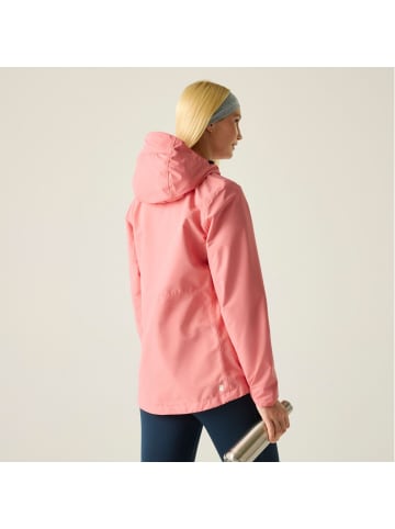 Regatta Hamara IV Outdoorjacke Wasserdicht mit Kapuze in Peach Pink