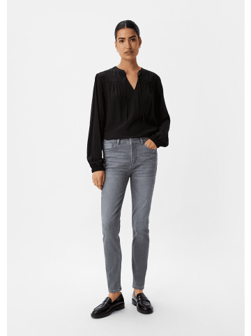 comma CI Jeans-Hose lang in Grau