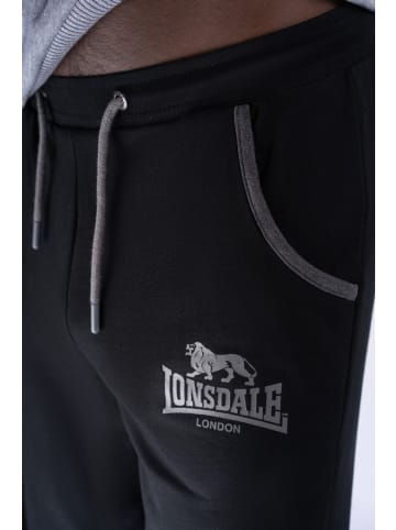 Lonsdale Sweat Pant "Wansford" in Schwarz