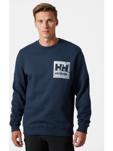 Helly Hansen Pullover "Logo Sweatshirt" in Blau