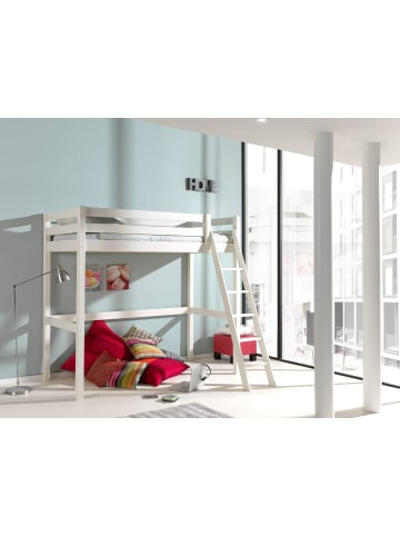 58 aufm Kessel HOCHBETT Katharyn 209x190x165 aus Massivholz in Weiß