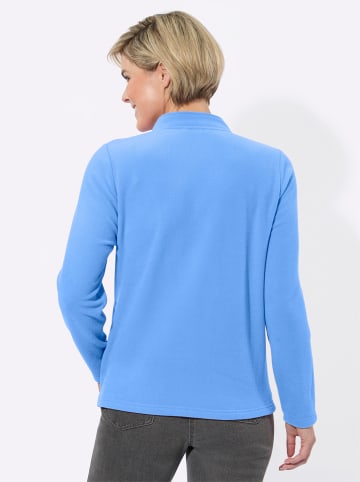 WITT WEIDEN Fleece-Shirt in himmelblau