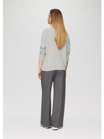 QS Strickjacke in 9400_grau meliert