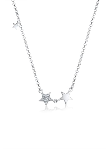 Elli Halskette 925 Sterling Silber Sterne, Astro, Stern in Silber