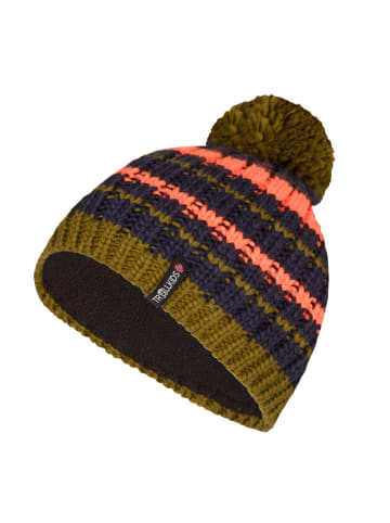 Trollkids Bommelmütze Hafjell in spruce green