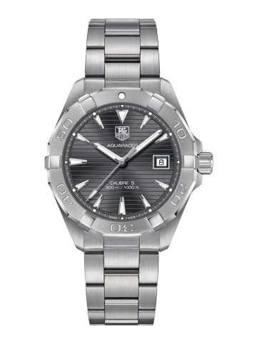 Tag Heuer Aquaracer Uhr silber schwarz WAY2113.BA0928