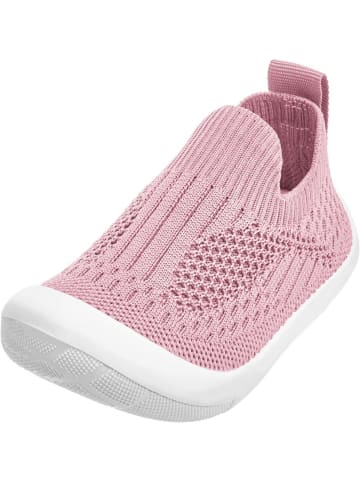 Playshoes Kinder Sneaker "Freizeitschuhe Strick" in Rosa