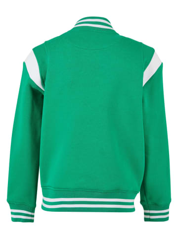 Urban Classics Urban Classics College-Jacken in bodegagreen/white