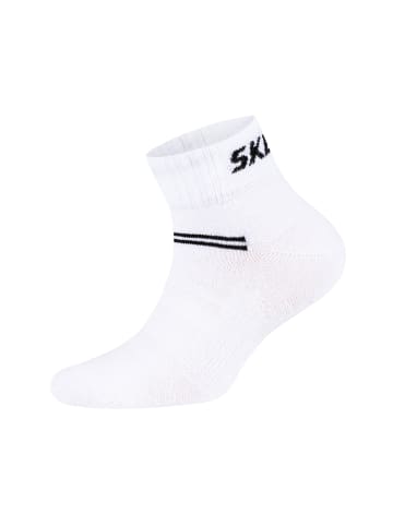 Skechers Kurzsocken 10er Pack mesh ventilation in Weiß