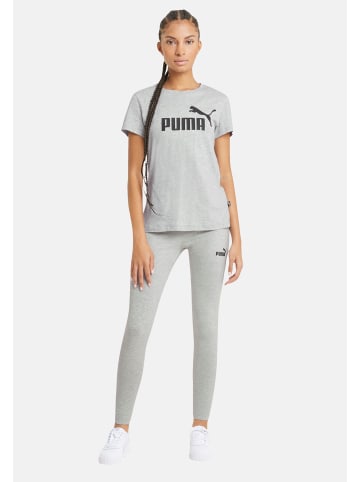 Puma Shirt 'ESS Logo' in hellgrau