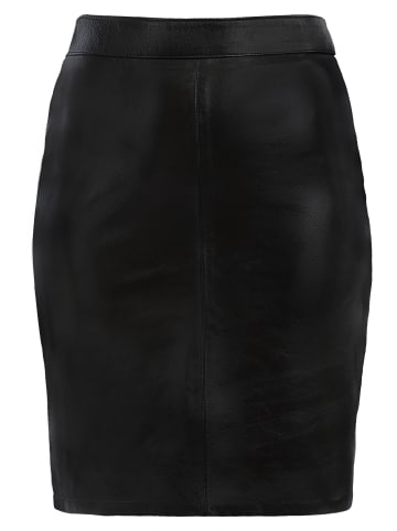 Felix Hardy Lederrock in Schwarz