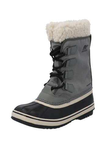Sorel Schnürstiefel in quarry/black