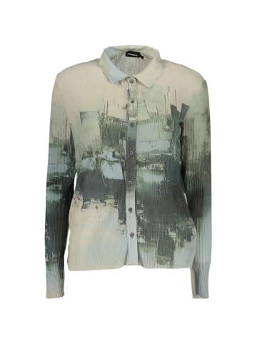 Desigual Grünes Polyester-Hemd