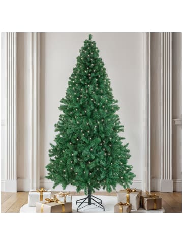tectake Set Kunstweihnachtsbaum, mit dichten Nadeln, formbar mit viel Volumen