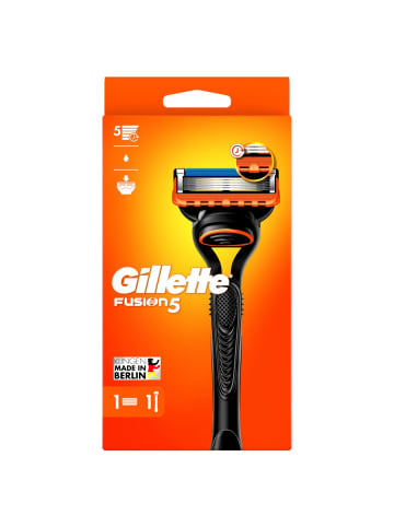 Gillette Fusion5 Rasierapparat mit 1 Klinge SmartBox in Rot