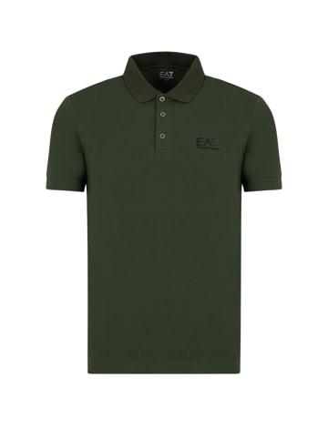 EA7 Poloshirt in grün
