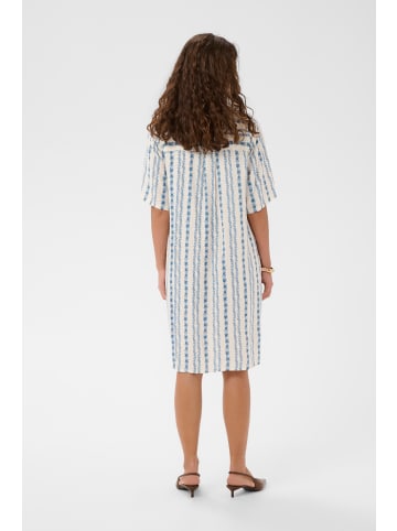 CULTURE Kleid CUhollie Relaxed fit in Blue/White Graphic