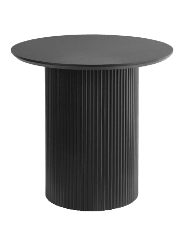 Beliani Beistelltisch LEONA in Schwarz - (W) 50 x (H) 48 x (L) 50 cm