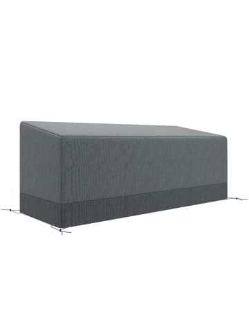 Outsunny Gartenmöbel Abdeckung,190,5L x 72B x 76H cm,Hellgrau