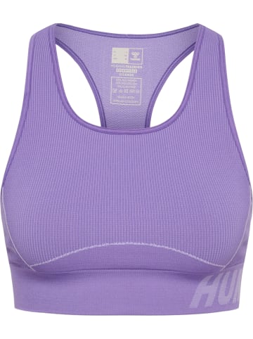 Hummel Hummel T-Shirt Hmlte Training Damen Dehnbarem Feuchtigkeitsabsorbierenden Nahtlosen in PAISLEY PURPLE/LAVENDER MELANG