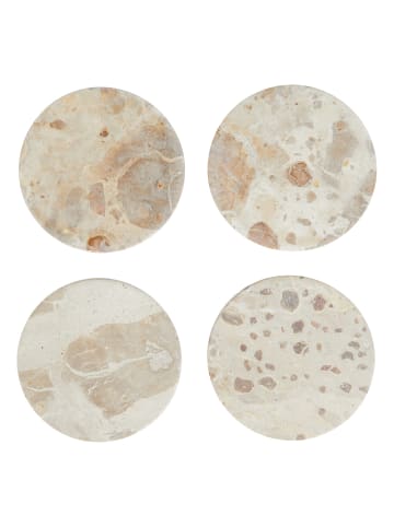 Butlers Butlers Untersetzer MARBLE 4er-Set in Beige
