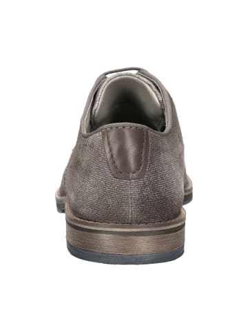 Bugatti Schnürschuh in grau