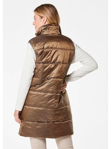 GOLDNER Longweste in braun