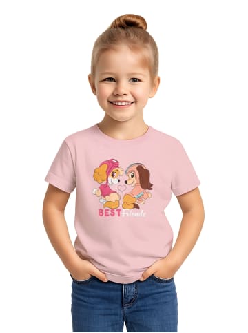 Paw Patrol Paw Patrol T-Shirt Oberteil Shirt kurzärmlig (2er Pack) in grau/rosa