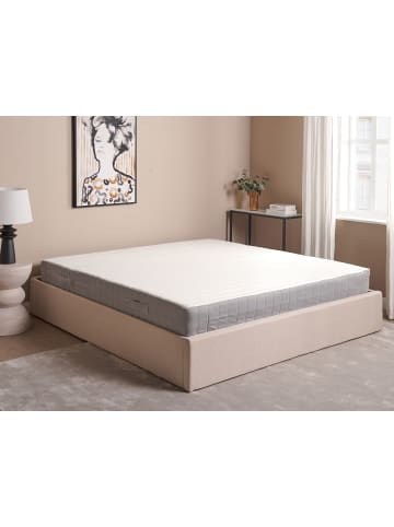 Beliani Matratze DRIFT in Weiß/Grau - (W) 180 x (H) 20 x (L) 200 cm