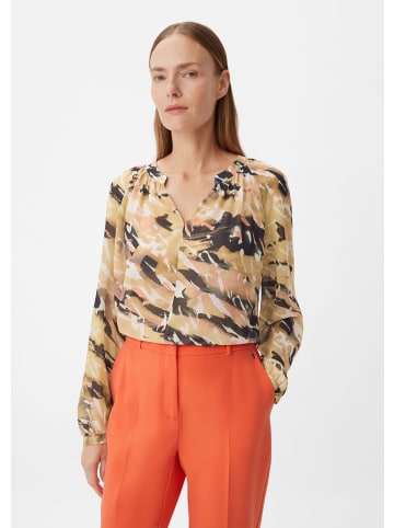 comma Bluse in 83B5_hellbraun