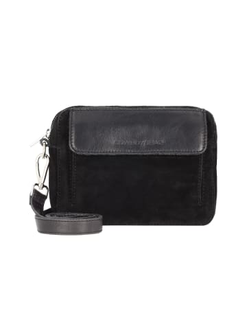 Cowboysbag Carlyle Umhängetasche Leder 20 cm in black-black