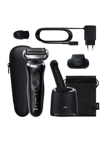 Braun Herrenrasierer Series 7 in Schwarz