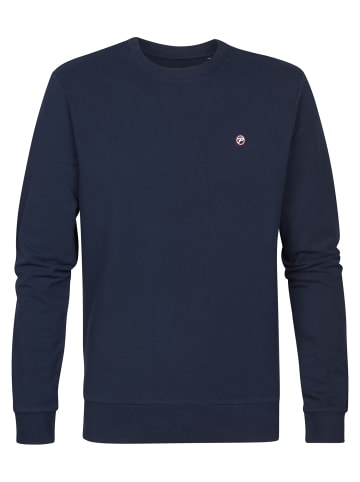 Petrol Industries Sweater mit Logo Seaviewpark in Blau