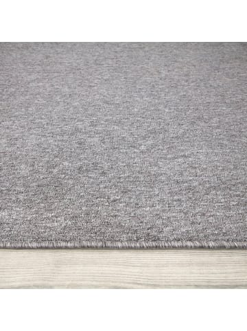 KADIMA DESIGN Waschbarer Teppich waschmaschinenwaschbar Unifarben Küche, Flur in Grau