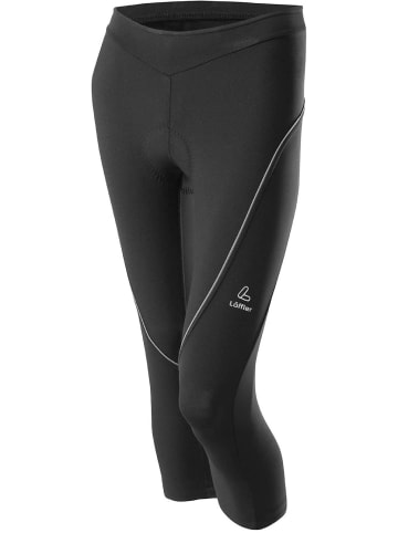 Löffler Radhose Soft 3/4 Radhose in Schwarz