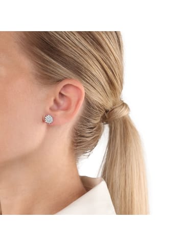 Amor Ohrstecker Silber 925, rhodiniert in Silber