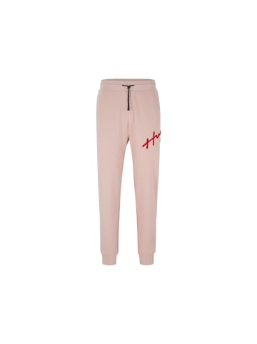 HUGO Jogginghose für Herren in rosa in rosa