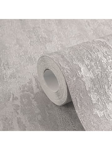 A.S. Création Tapete Raw and Refined in Grau