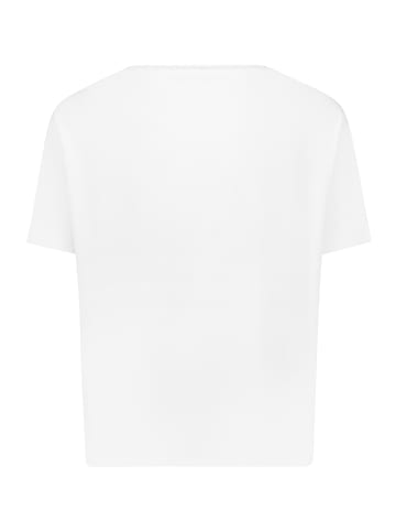 Betty Barclay Printshirt mit Rippbündchen in Patch Cream/Green