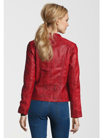 H.I.S Lederjacke SALENA in RED