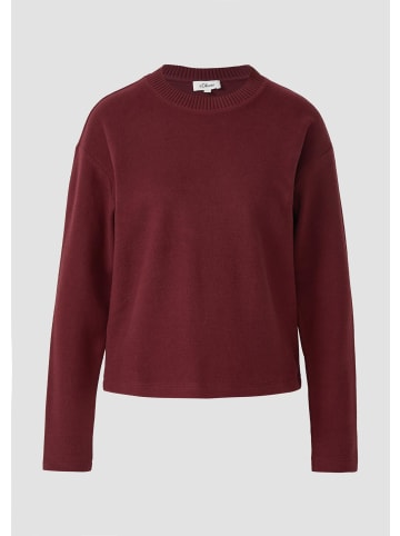 s.Oliver Sweatshirt in 3902_bordeaux